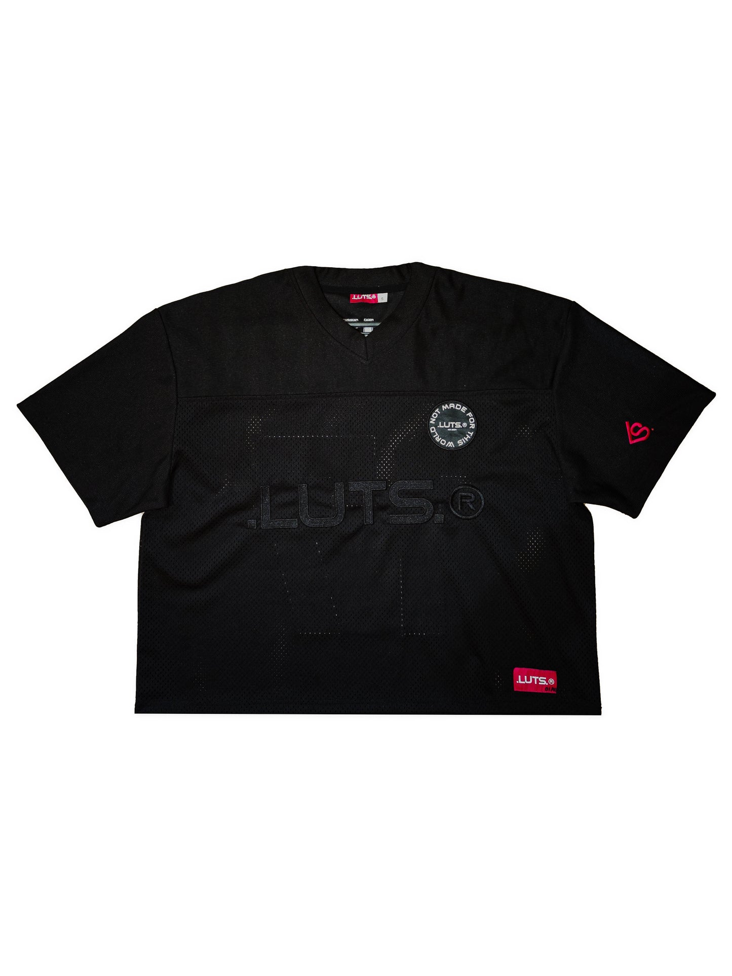 .Black on Black, Black Frequency Jersey.